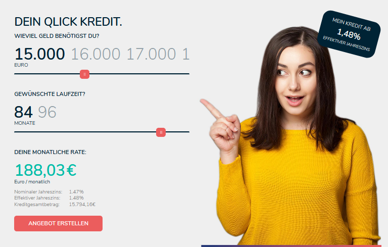 Qlick Bank Kredite